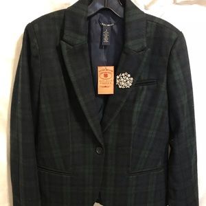 Fabulous plaid Lucky jacket, M, NWT